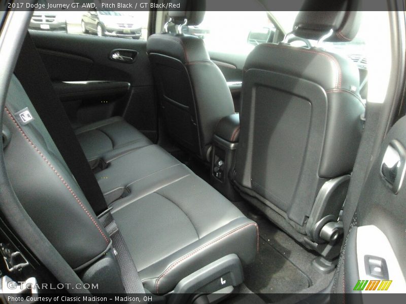 Pitch Black / GT Black/Red 2017 Dodge Journey GT AWD