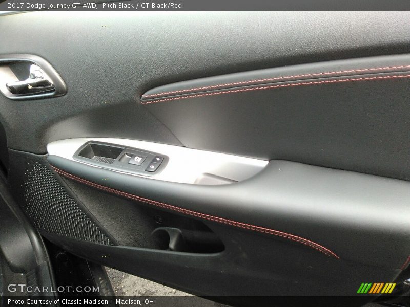 Pitch Black / GT Black/Red 2017 Dodge Journey GT AWD