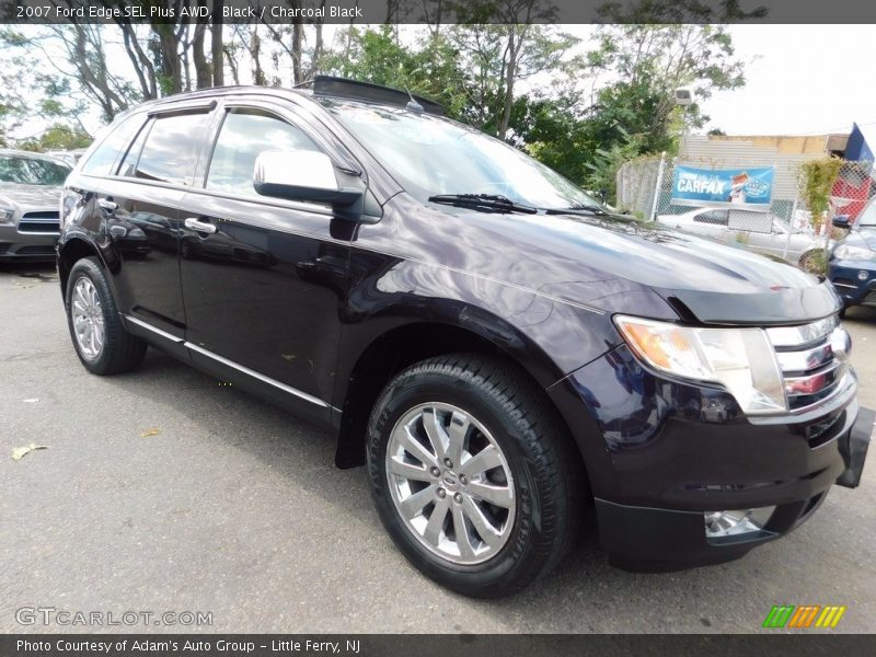 Black / Charcoal Black 2007 Ford Edge SEL Plus AWD