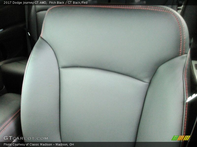 Pitch Black / GT Black/Red 2017 Dodge Journey GT AWD