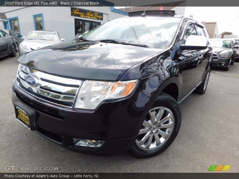 Black / Charcoal Black 2007 Ford Edge SEL Plus AWD