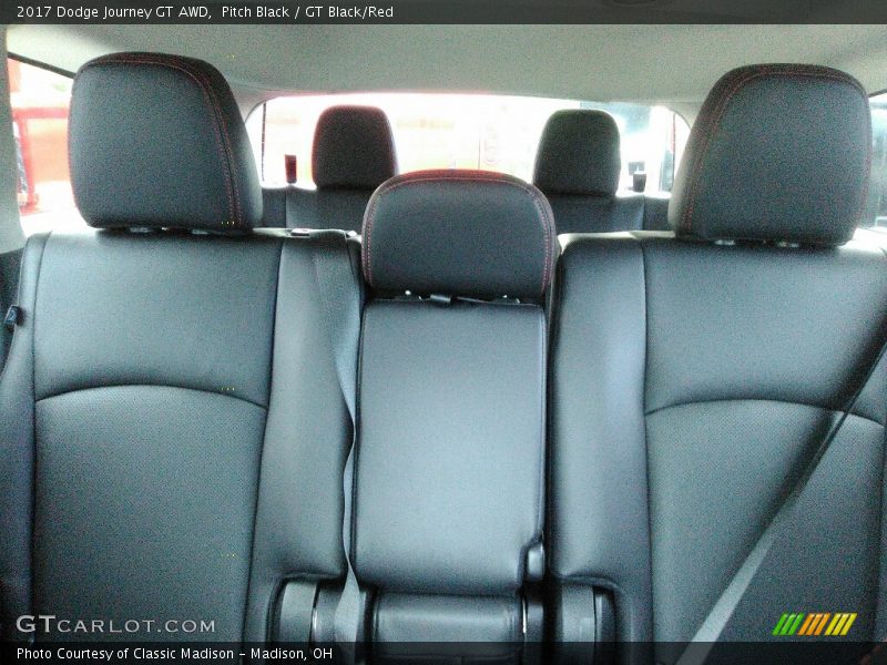 Pitch Black / GT Black/Red 2017 Dodge Journey GT AWD