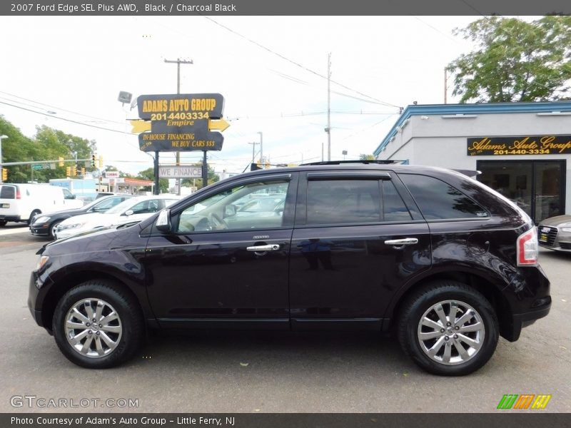 Black / Charcoal Black 2007 Ford Edge SEL Plus AWD