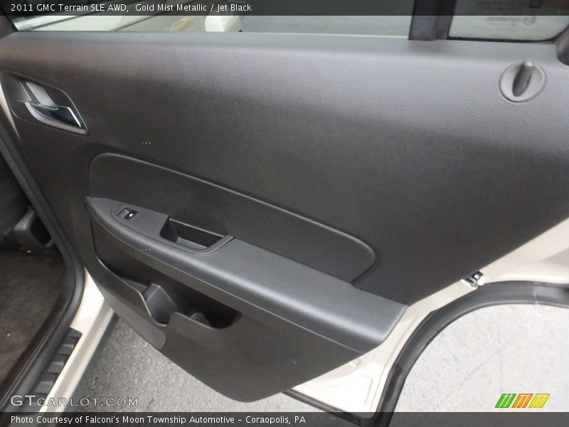 Gold Mist Metallic / Jet Black 2011 GMC Terrain SLE AWD