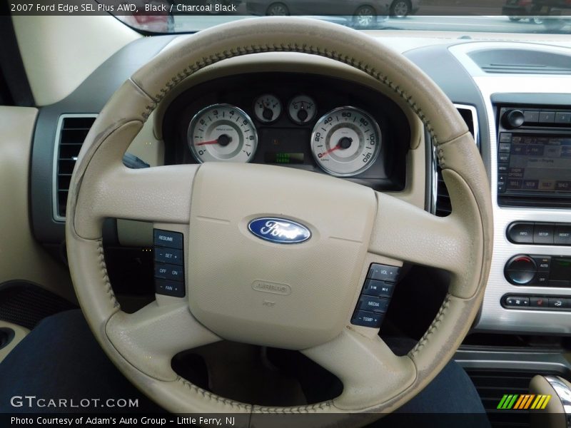 Black / Charcoal Black 2007 Ford Edge SEL Plus AWD