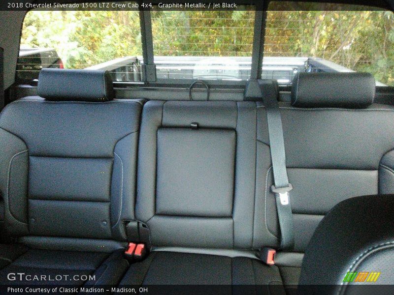 Graphite Metallic / Jet Black 2018 Chevrolet Silverado 1500 LTZ Crew Cab 4x4