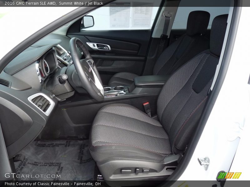 Summit White / Jet Black 2016 GMC Terrain SLE AWD