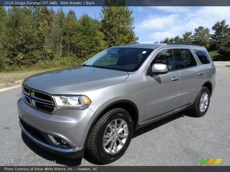 Billet Metallic / Black 2018 Dodge Durango SXT AWD