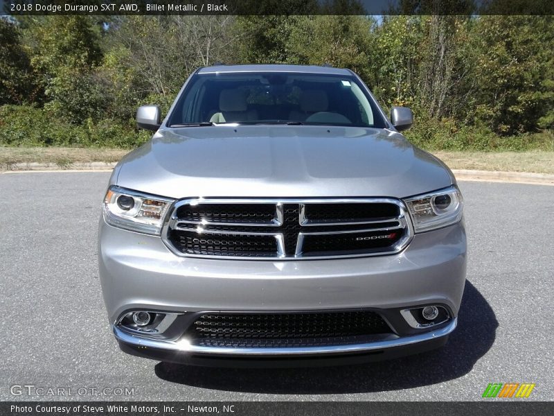 Billet Metallic / Black 2018 Dodge Durango SXT AWD