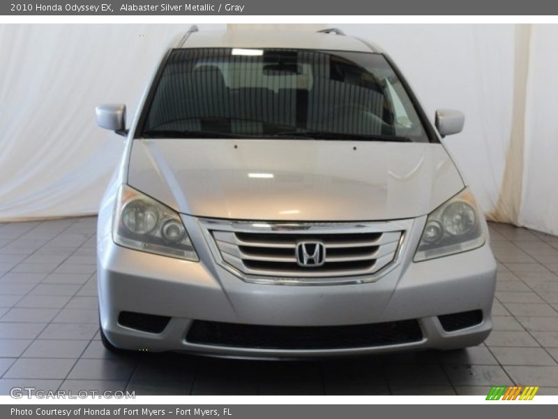Alabaster Silver Metallic / Gray 2010 Honda Odyssey EX