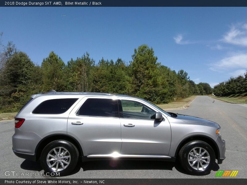 Billet Metallic / Black 2018 Dodge Durango SXT AWD