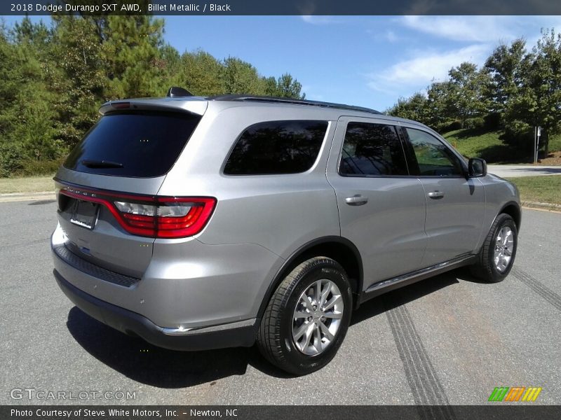 Billet Metallic / Black 2018 Dodge Durango SXT AWD