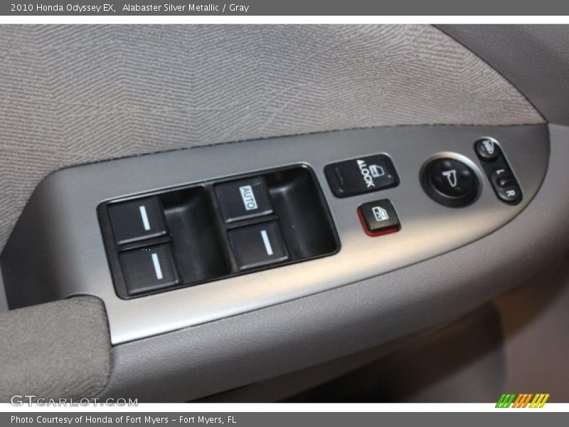 Alabaster Silver Metallic / Gray 2010 Honda Odyssey EX