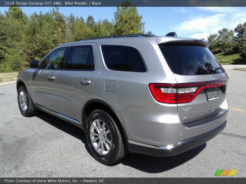 Billet Metallic / Black 2018 Dodge Durango SXT AWD