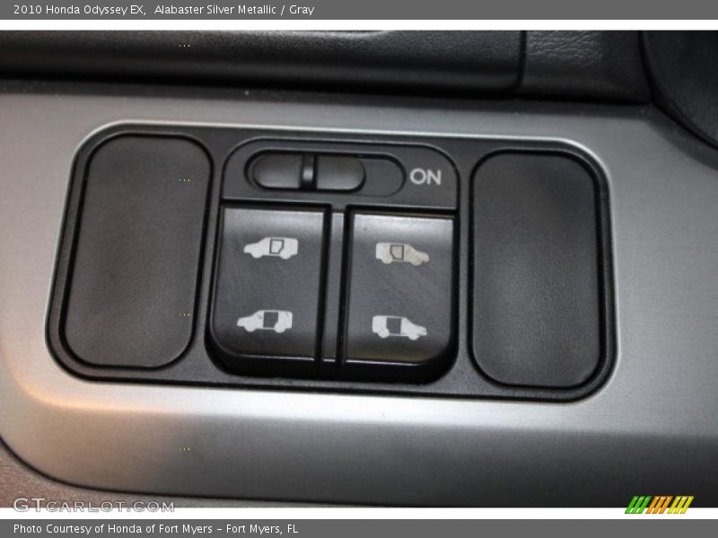 Alabaster Silver Metallic / Gray 2010 Honda Odyssey EX