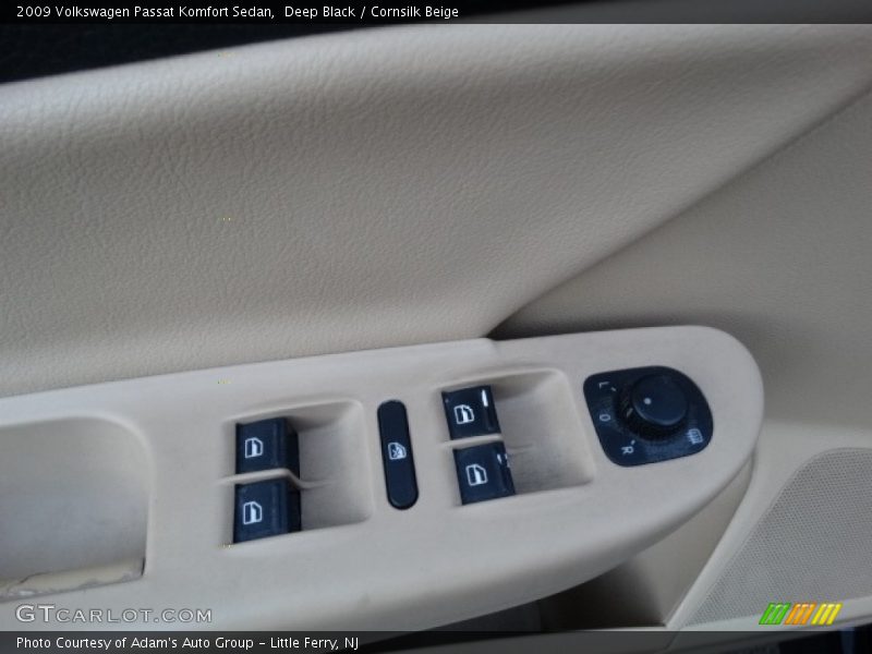 Deep Black / Cornsilk Beige 2009 Volkswagen Passat Komfort Sedan