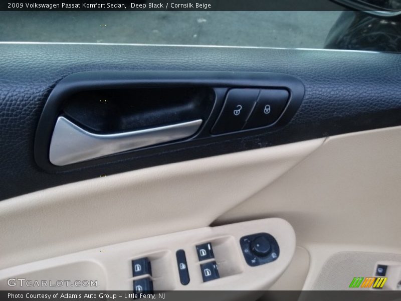 Deep Black / Cornsilk Beige 2009 Volkswagen Passat Komfort Sedan
