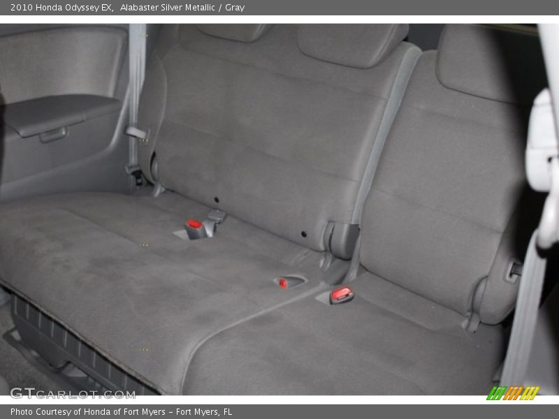 Alabaster Silver Metallic / Gray 2010 Honda Odyssey EX