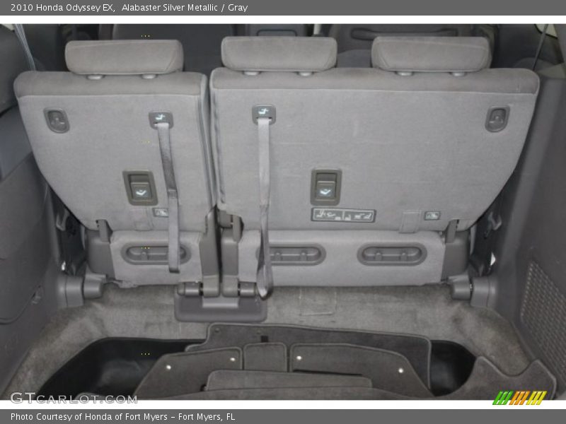 Alabaster Silver Metallic / Gray 2010 Honda Odyssey EX