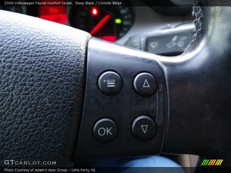 Deep Black / Cornsilk Beige 2009 Volkswagen Passat Komfort Sedan
