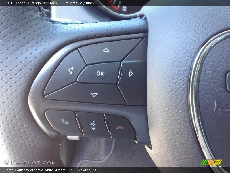 Billet Metallic / Black 2018 Dodge Durango SXT AWD