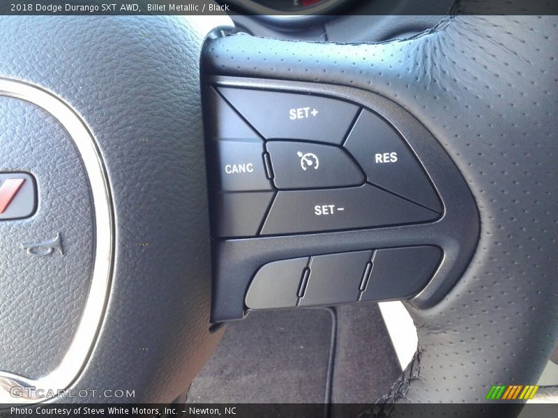 Billet Metallic / Black 2018 Dodge Durango SXT AWD