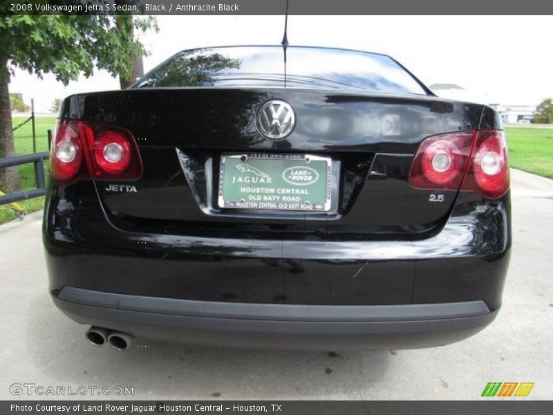 Black / Anthracite Black 2008 Volkswagen Jetta S Sedan