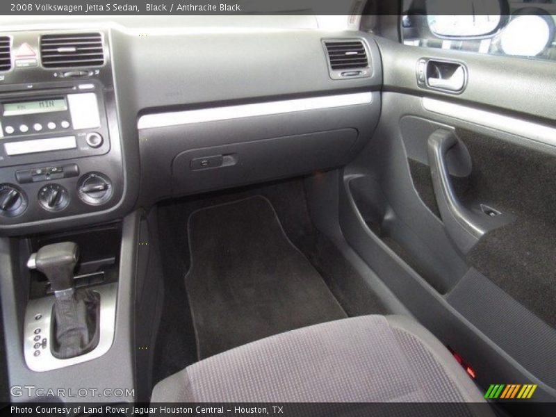 Black / Anthracite Black 2008 Volkswagen Jetta S Sedan
