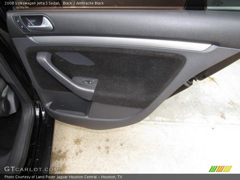 Black / Anthracite Black 2008 Volkswagen Jetta S Sedan