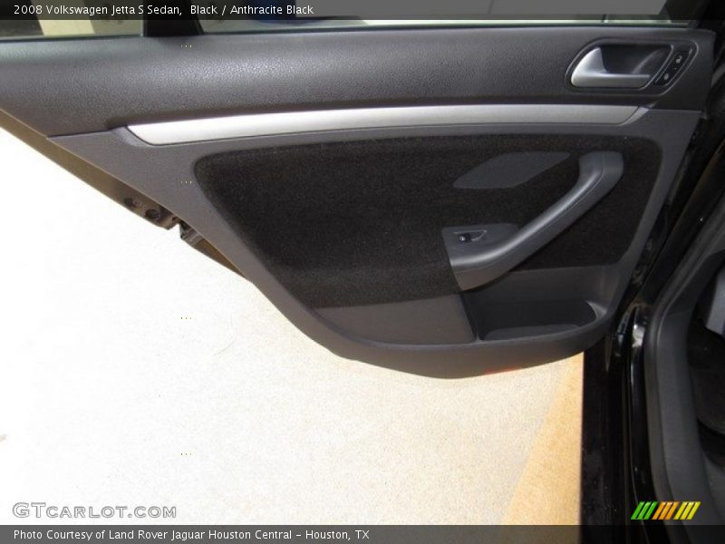 Black / Anthracite Black 2008 Volkswagen Jetta S Sedan