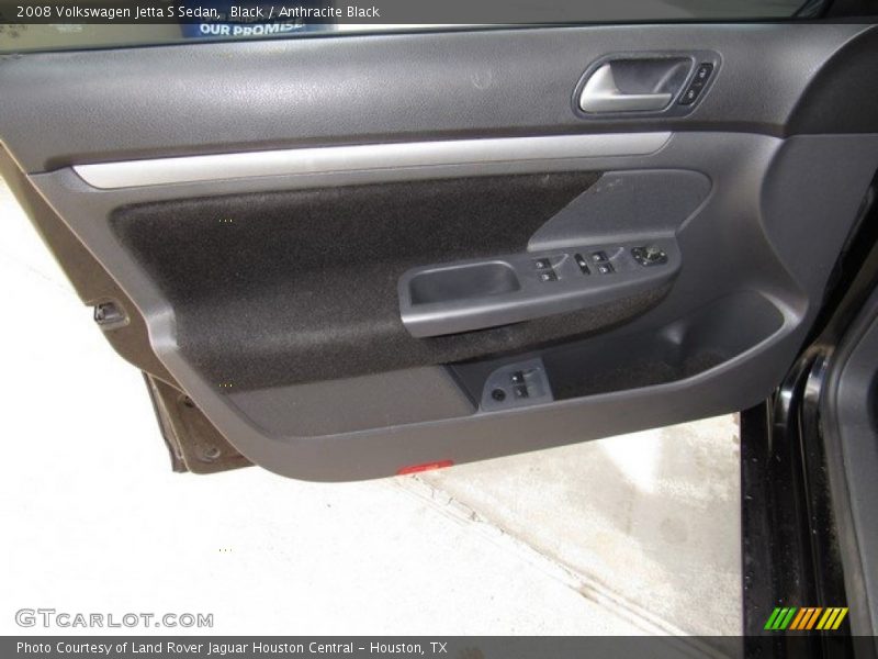 Black / Anthracite Black 2008 Volkswagen Jetta S Sedan