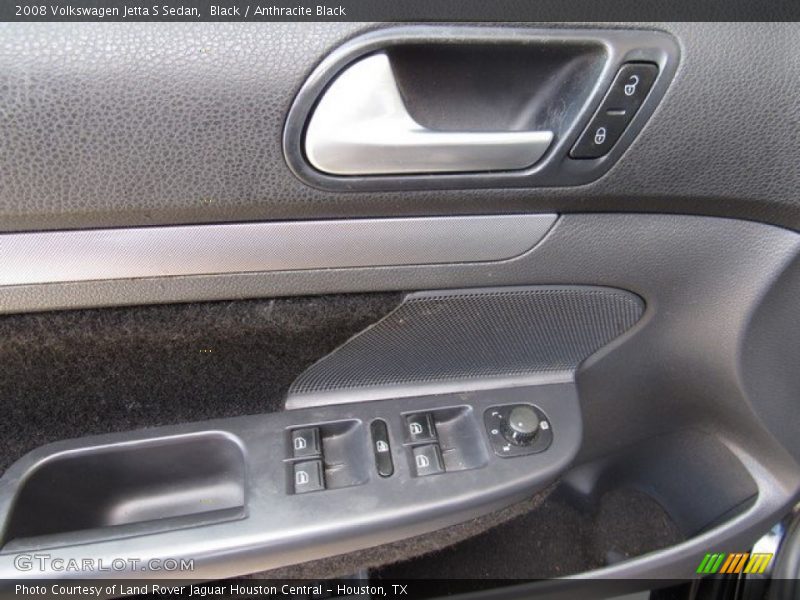 Black / Anthracite Black 2008 Volkswagen Jetta S Sedan