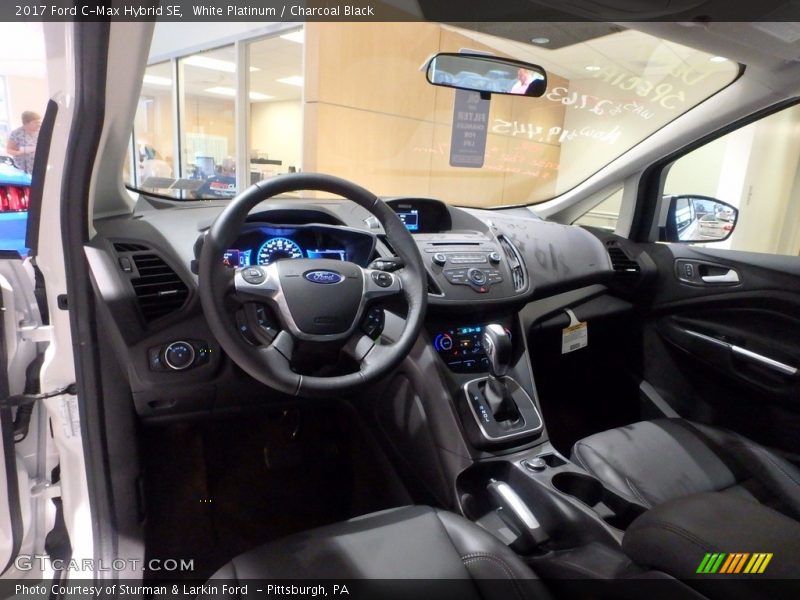 White Platinum / Charcoal Black 2017 Ford C-Max Hybrid SE