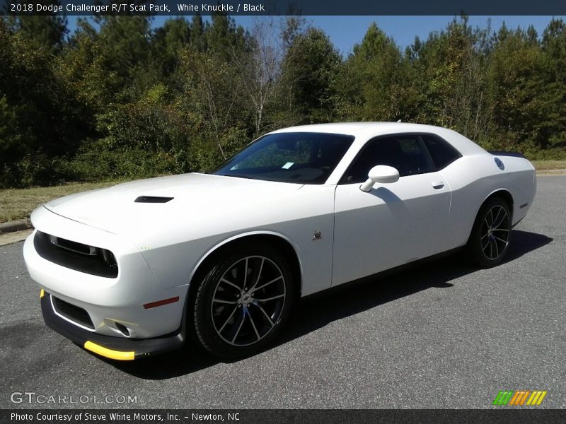 White Knuckle / Black 2018 Dodge Challenger R/T Scat Pack