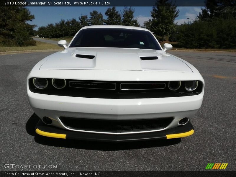 White Knuckle / Black 2018 Dodge Challenger R/T Scat Pack