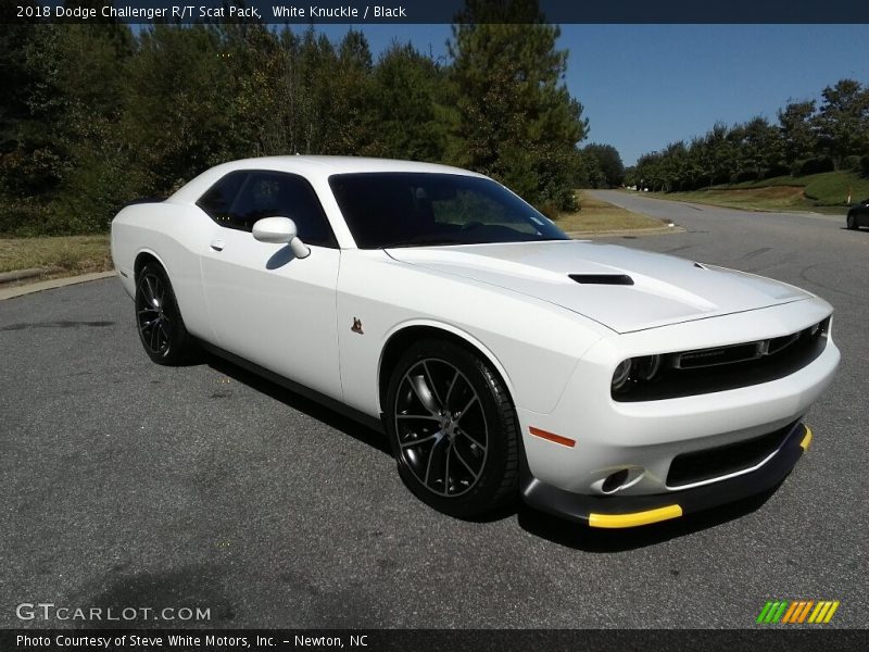 White Knuckle / Black 2018 Dodge Challenger R/T Scat Pack