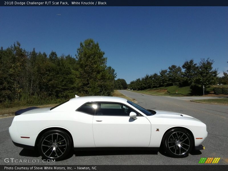 White Knuckle / Black 2018 Dodge Challenger R/T Scat Pack