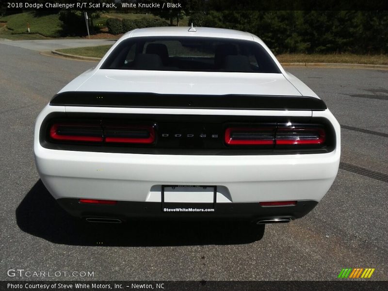 White Knuckle / Black 2018 Dodge Challenger R/T Scat Pack