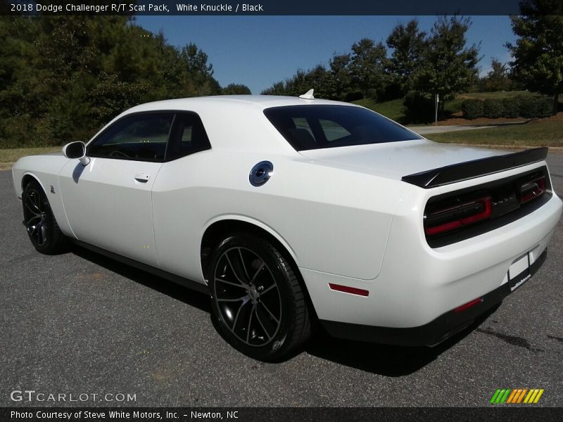 White Knuckle / Black 2018 Dodge Challenger R/T Scat Pack