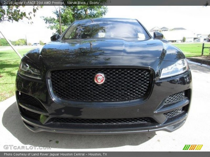 Narvik Black / Ebony 2018 Jaguar F-PACE 20d AWD Prestige