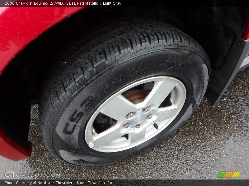 Salsa Red Metallic / Light Gray 2006 Chevrolet Equinox LS AWD