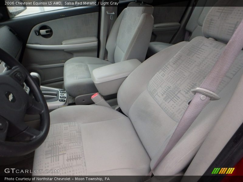 Salsa Red Metallic / Light Gray 2006 Chevrolet Equinox LS AWD