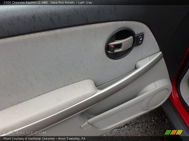 Salsa Red Metallic / Light Gray 2006 Chevrolet Equinox LS AWD