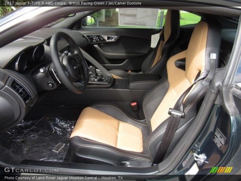  2017 F-TYPE R AWD Coupe Jet/Camel Duotone Interior