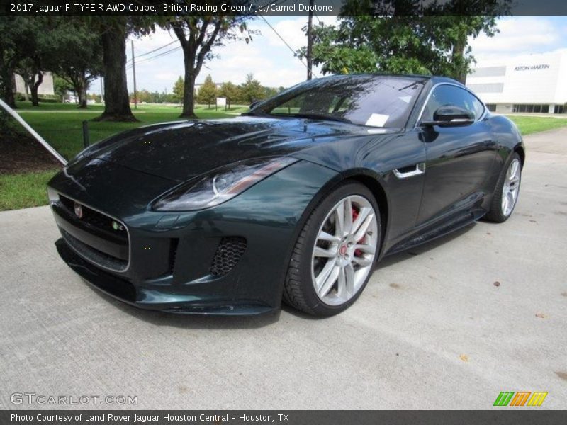 Front 3/4 View of 2017 F-TYPE R AWD Coupe
