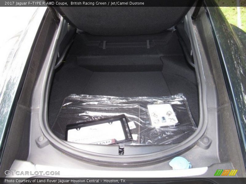 British Racing Green / Jet/Camel Duotone 2017 Jaguar F-TYPE R AWD Coupe
