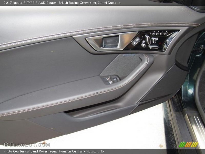 British Racing Green / Jet/Camel Duotone 2017 Jaguar F-TYPE R AWD Coupe