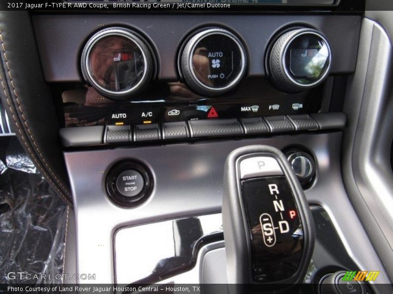 British Racing Green / Jet/Camel Duotone 2017 Jaguar F-TYPE R AWD Coupe