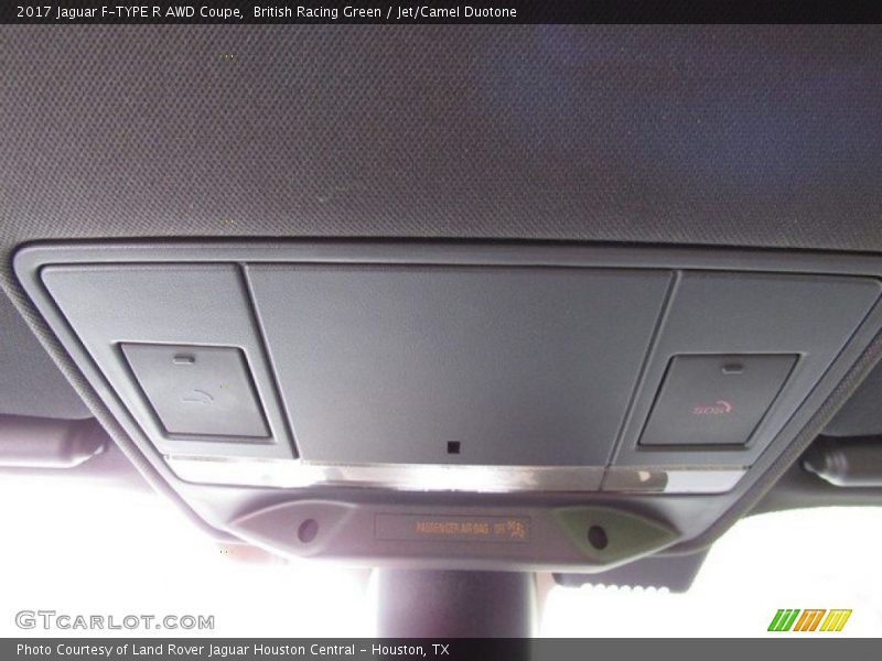 British Racing Green / Jet/Camel Duotone 2017 Jaguar F-TYPE R AWD Coupe