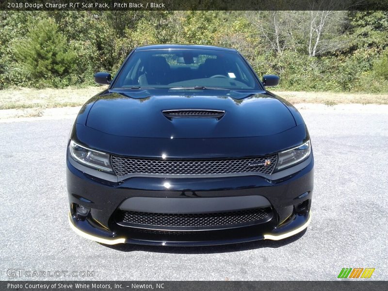 Pitch Black / Black 2018 Dodge Charger R/T Scat Pack